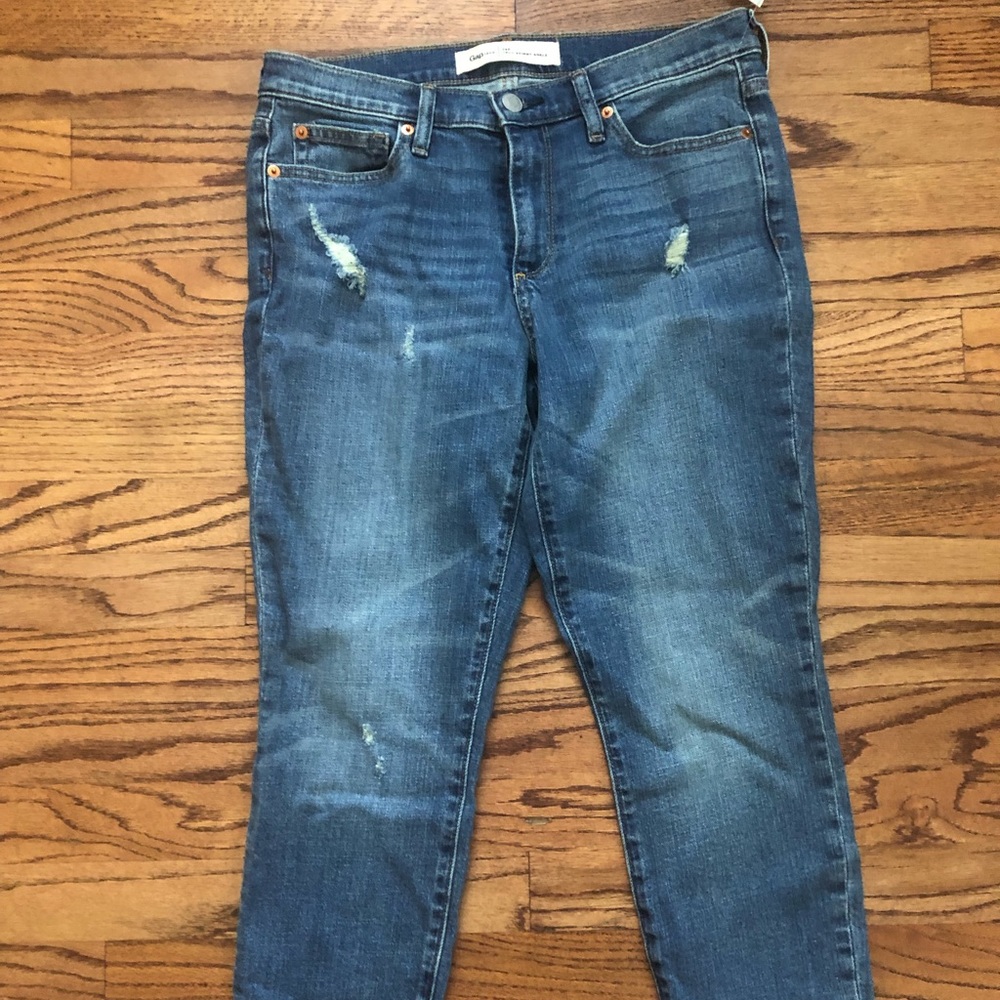 Gap true skinny ankle length jeans